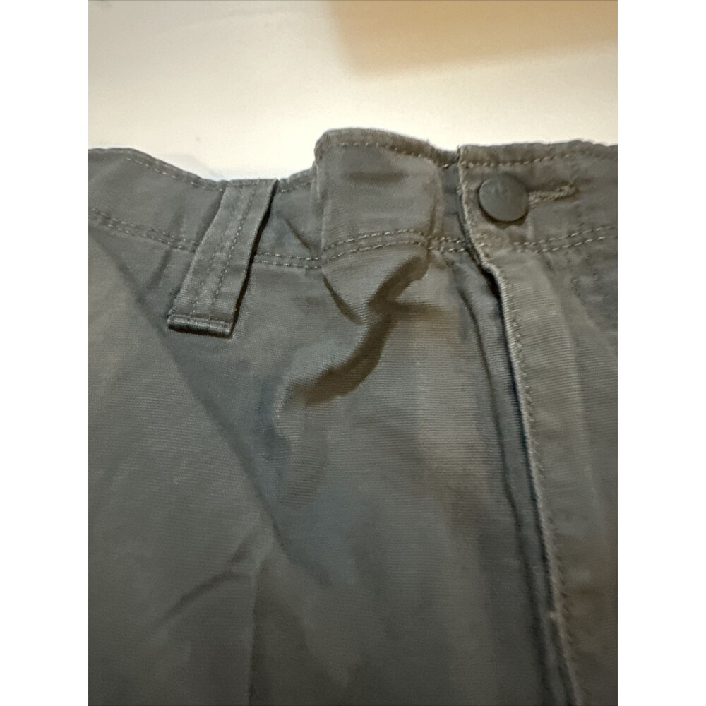 NEW WRANGLER Men's Cargo Shorts Charcoal Waist 48 Pocket 3x - Picture 3 of 7